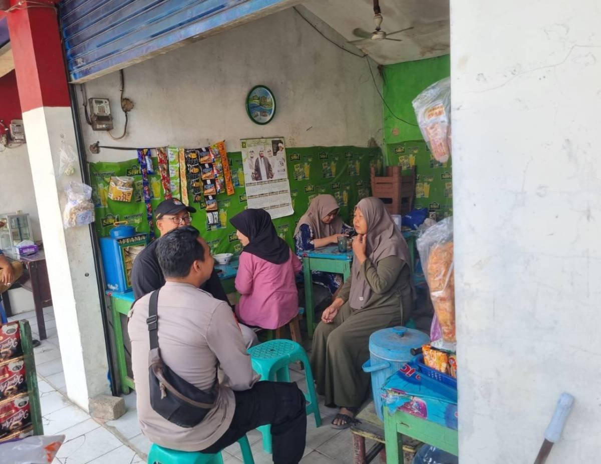 Warbin di Pasir Gadung, Aipda Dieko Serap Aspirasi dan Perkuat Kemitraan dengan Warga