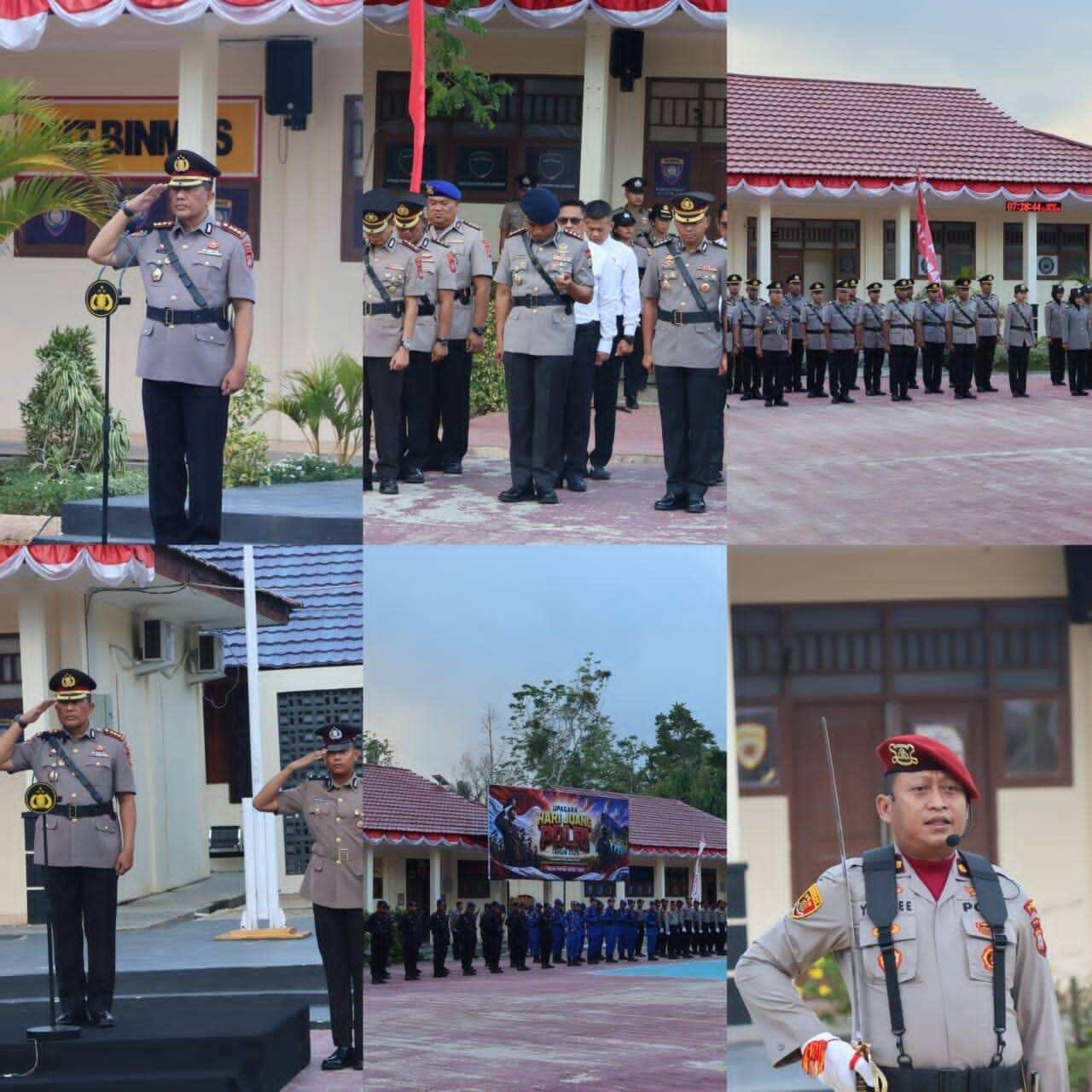 IMG-20260821-WA0055 Wakili Kapolda Papua Barat Daya, Wakapolda Pimpin Upacara Hari Juang Polri 2026