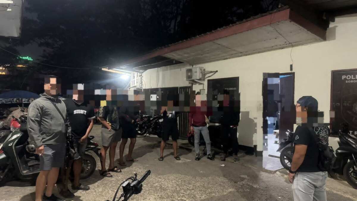 Tim Mangewang Polresta Sorong Kota Amankan Dua Terduga Pengeroyok Warga