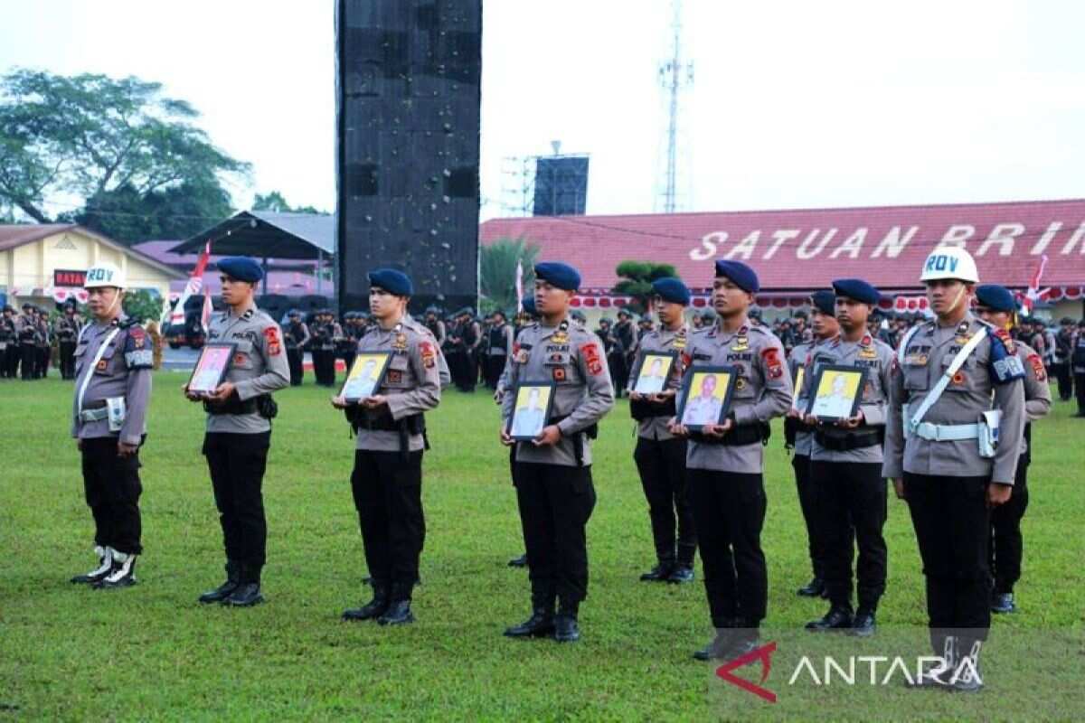 Pemberhentian Tidak Dengan Hormat Sebanyak 10 Personel Brimob Polda Sumut