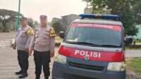 Polsek Cikupa Gelar Patroli Public Address, Edukasi Warga Cegah Karhutla