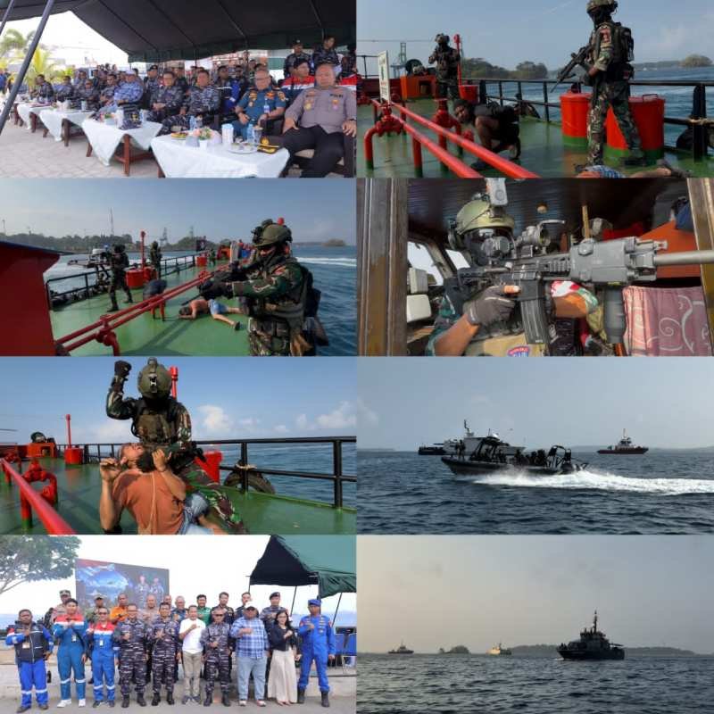 Tunjukkan Kesiapan Tempur Melalui Manlap MGSB 2026, Koarmada III dan Polri Bersama Instansi Terkait Bersinergi Amankan PBD