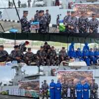 Lewat Koarmada III, Pangkoarmada RI Lepas Bantuan Kemanusiaan 10 Ton untuk NTT