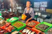 Lokbin Kramat Jati mulai diaspal jelang relokasi 193 pedagang ikan