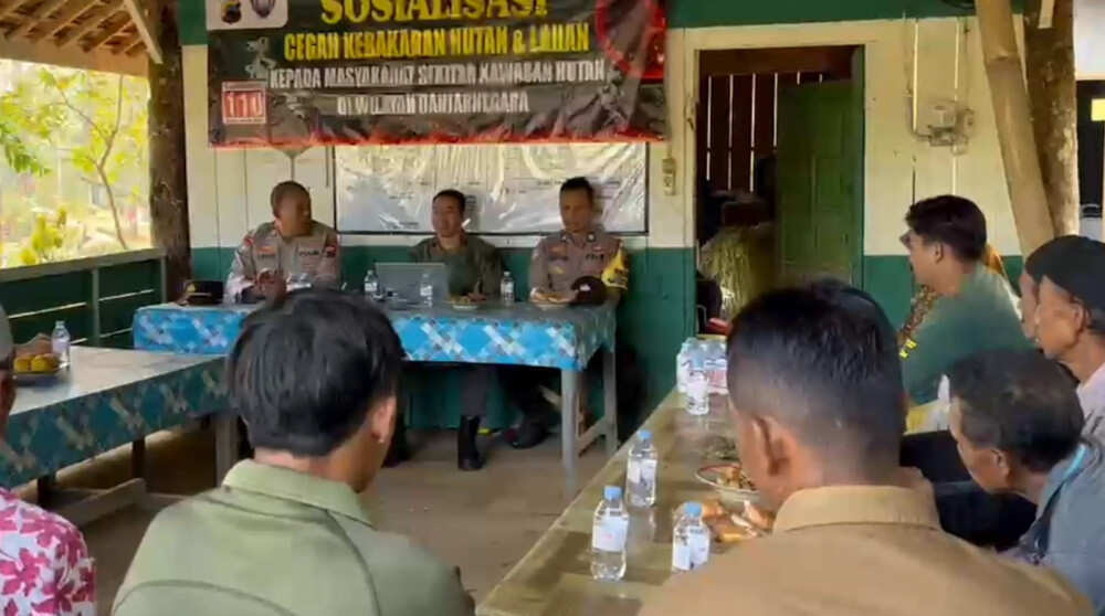 Polres Banjarnegara imbau warga tak bakar sampah cegah karhutla