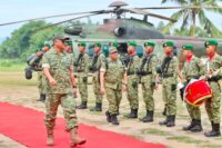Wapang TNI Tinjau Kesiapan Yonif TP di Sumatera Utara