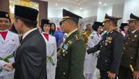 Dandim 0908/Bontang Hadiri Pengukuhan Paskibraka Kota Bontang Tahun 2026