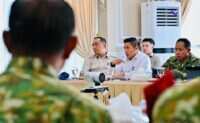 Panglima TNI Dampingi Presiden RI Tinjau Penanganan Karhutla di Kalimantan Barat