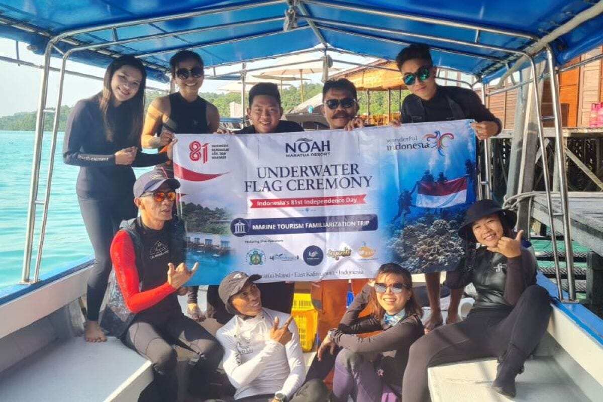 Wisata selam Pulau Maratua dipromosikan ke Malaysia dan Singapura