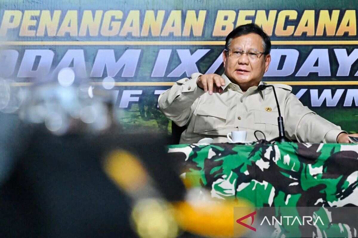 Prabowo Sampaikan Alasan Tinjau Lokasi Gempa Flores