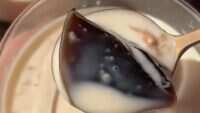 Membuat Japanese Coffee Jelly dengan Topping Creamy dan Salted Caramel
