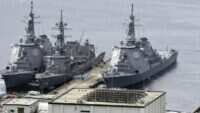Kapal Perusak Chokai Jepang Luncurkan Rudal Tomahawk
