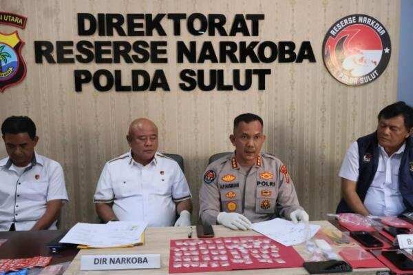 Pengungkapan Kasus Narkoba oleh Polda Sulut