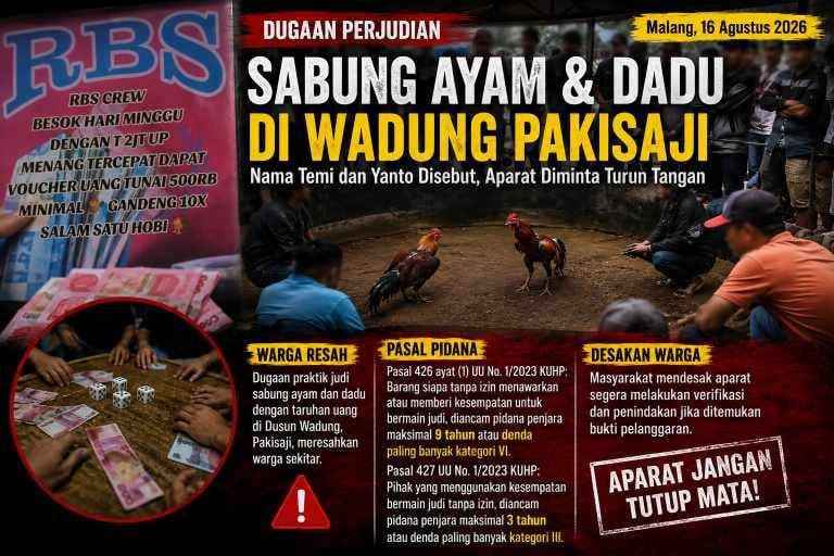 file_000000000cd482078a73c8fccca0890e Judi Sabung Ayam dan Dadu Disorot di Dusun Wadung Pakisaji, Nama Temi dan Yanto Disebut