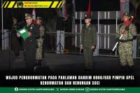 Wujud Penghormatan Pada Pahlawan, Dandim 0906/Kkr Pimpin Apel Kehormatan Dan Renungan Suci
