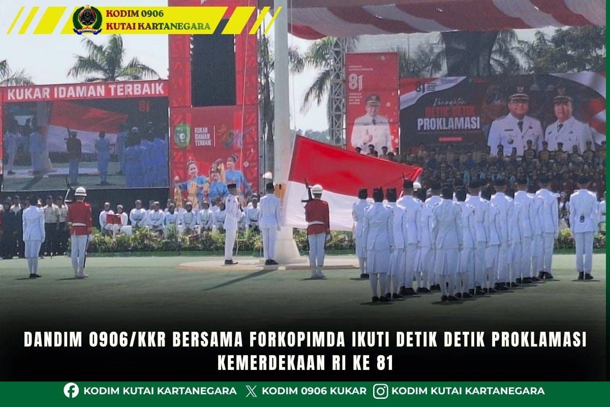 foto website - 2026-08-17T131258.663 Dandim 0906/Kkr Bersama Forkopimda Ikuti Detik Detik Proklamasi Kemerdekaan RI Ke 81