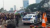 Aksi Unjuk Rasa di Depan Gedung DPR RI