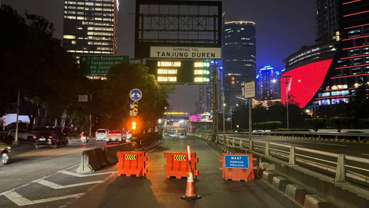 Pengaruh Demo di DPR Terhadap Gerbang Tol di Jakarta