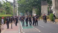 Pengamanan Pasca Demo di DPR RI