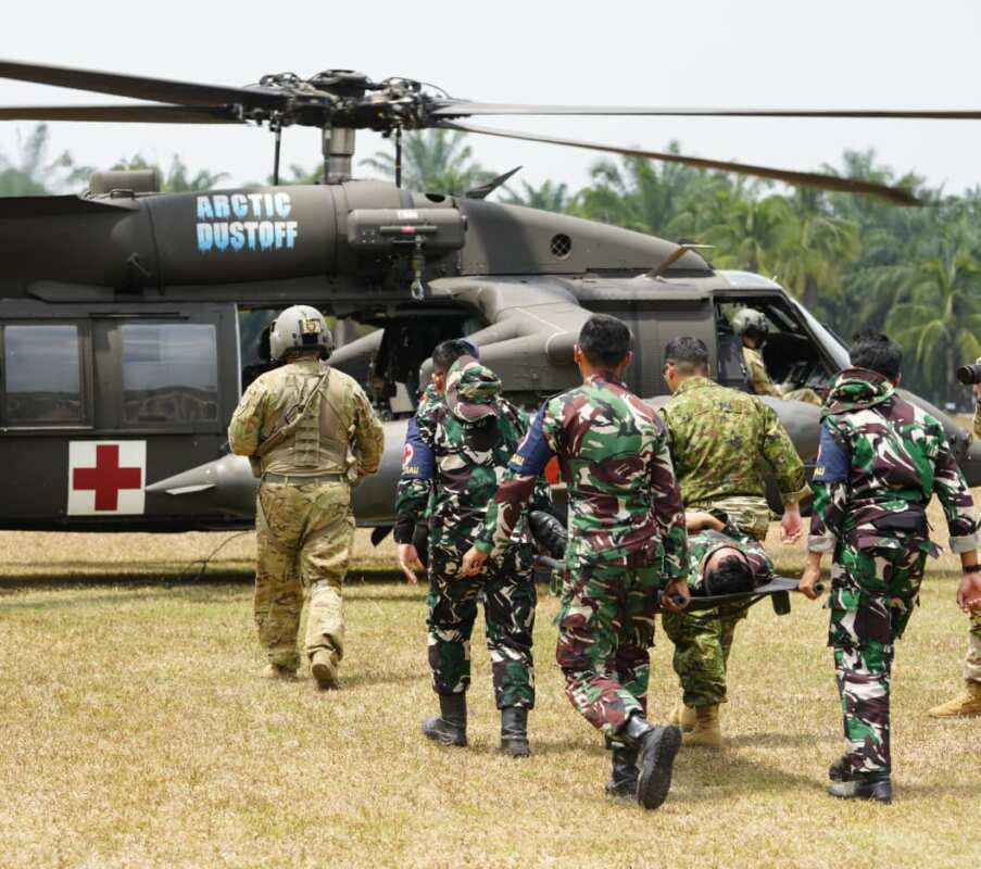 1000087153 TNI Gelar Air Medevac Dalam Latihan Multinasional SGS 2026
