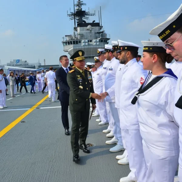 Panglima TNI Resmikan KRI Sriwijaya-100, Perkuat Pertahanan Maritim
