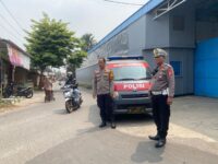 Polsek Cikupa Gelar Patroli Public Address, Sampaikan Imbauan Pencegahan Karhutla