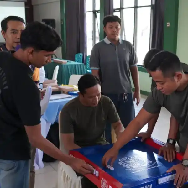 64 Tim di Bojonegoro Siap Tempur di Turnamen Domino Piala Panglima TNI