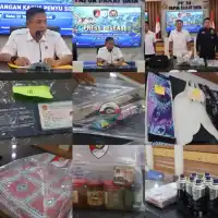 Ditreskrimsus Polda PBD Gelar Ungkap Dugaan Tindak Pidana Konservasi Penyu di Raja Ampat