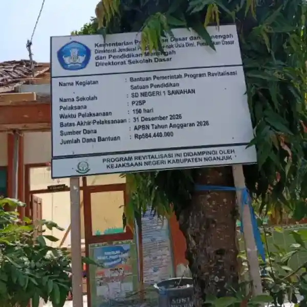 Revit Sekolah Nganjuk Tak Lagi Soal Bangunan: Potongan Anggaran Mulai Disorot