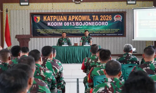 IMG-20260924-WA0015 Kodim Bojonegoro Gembleng Apkowil: Pertajam Kemampuan Teritorial yang Unggul, Modern dan Humanis