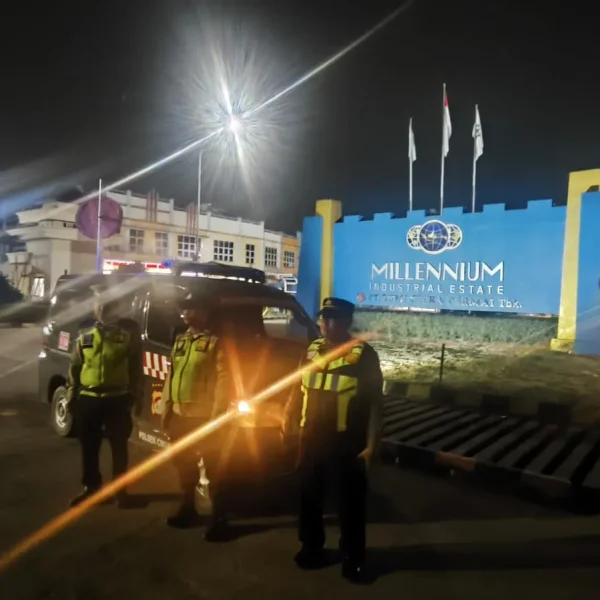 Ops Cipkon KRYD, Iptu Rusandi Pimpin Patroli Malam di Kawasan Industri Cikupa