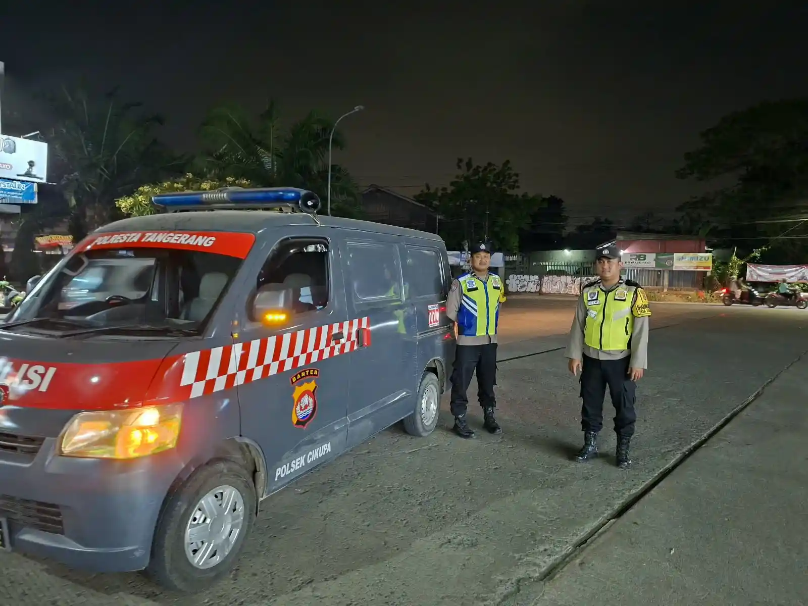Ops Cipkon KRYD, IPDA Andhika V.O. Pimpin Patroli Mobile di Sejumlah Titik Citra Raya