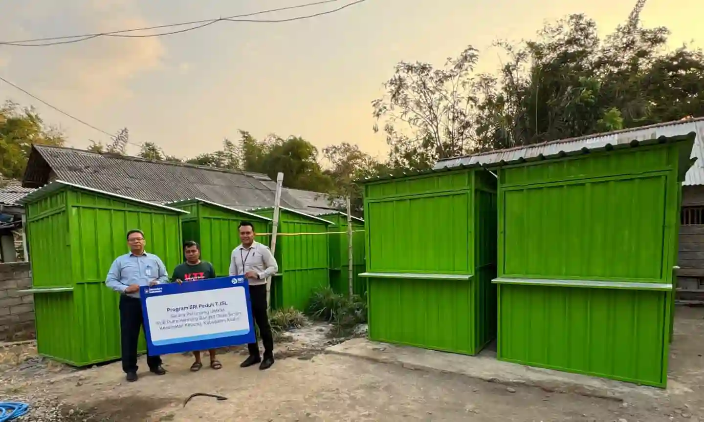 BRI Pare Perkuat UMKM KUB Putra Harinjing Bangkit melalui Program BRI Peduli