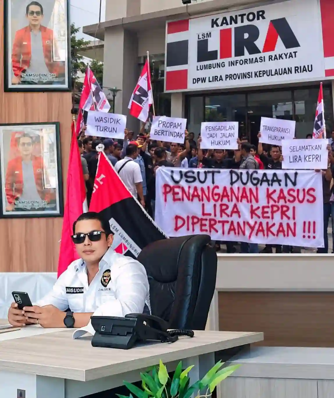 Penegakan Hukum di Barelang Dipertanyakan, DPP LSM LIRA Desak Wasidik dan Propam Bertindak