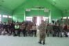 Tim Penyuluh Karhutla Sesko TNI Dikreg LVI Gelar Penyuluhan Pencegahan Kebakaran Hutan Dan Lahan Di Muara Badak