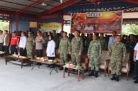 Tim Penyuluh Karhutla Sesko TNI Dikreg LVI Hadiri Launching Posko Bersama Penanganan Karhutla di Kota Bontang