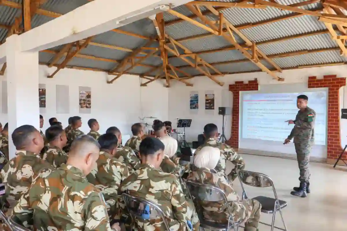 Tingkatkan Kesiapsiagaan Operasional, FIB Gelar Contingent Training Capsule Satgas Kizi TNI Konga Monusco XX-W