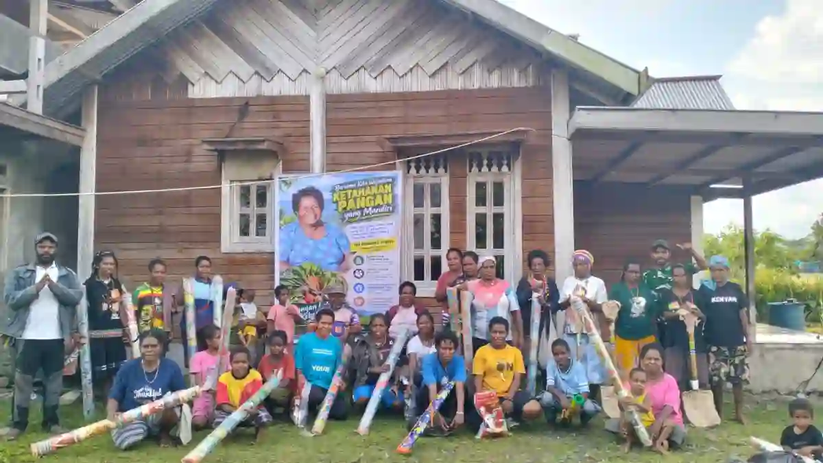 Tokoh Adat Perempuan Nduga Dorong Masyarakat Wujudkan Ketahanan Pangan Mandiri
