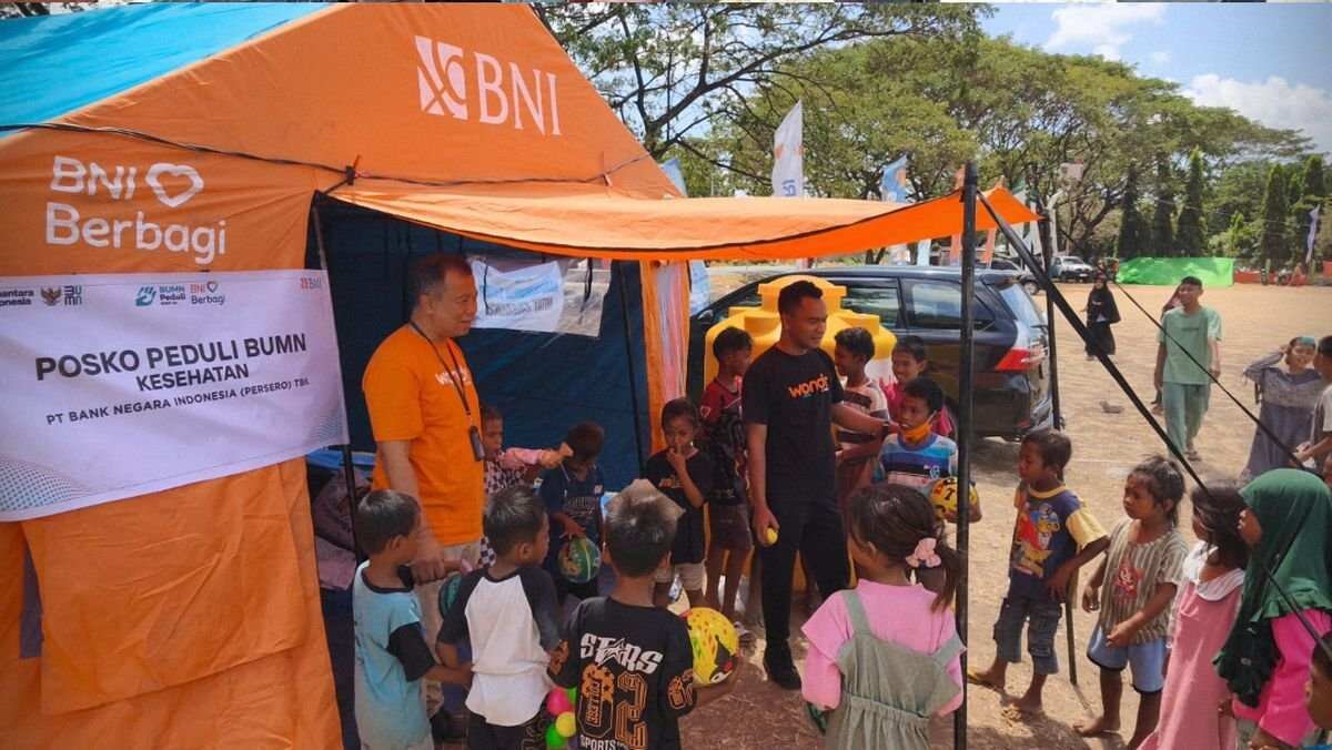 BNI Berbagi: Bantuan untuk Korban Gempa di NTT