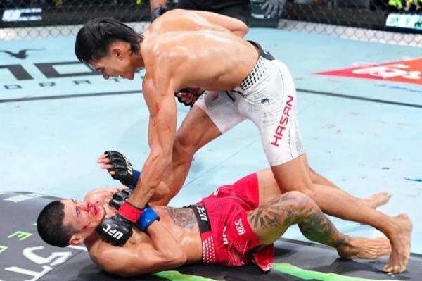 Debut Gemilang Bilal Hasan di UFC