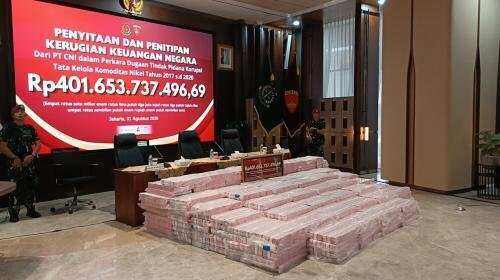 Penyitaan Uang Rp401 Miliar Terkait Kasus Korupsi Nikel CNI