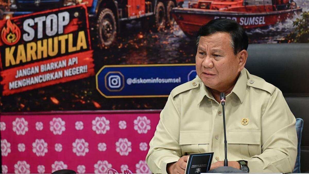 Prabowo Panggil Kapolri dan Panglima TNI untuk Soroti Penanganan Kebakaran Hutan