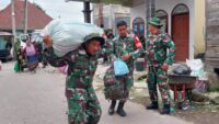 TNI Turunkan Prajurit untuk Penanganan Erupsi Gunung Sinabung