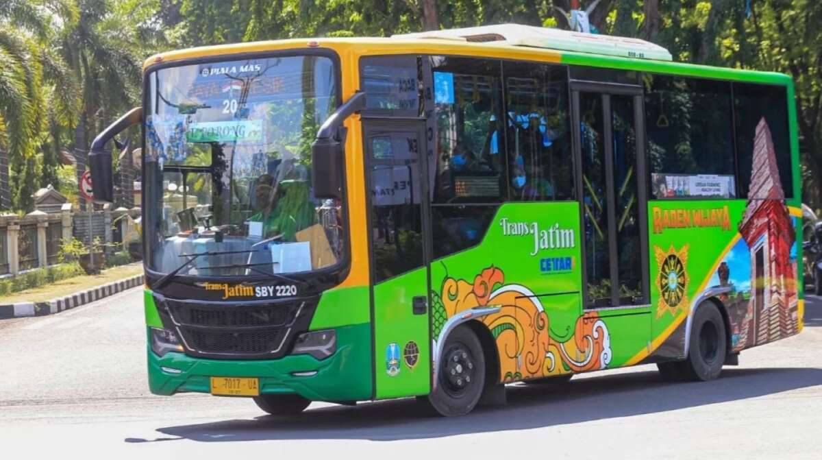 Berkendara dari Surabaya ke Sidoarjo dengan Bus Trans Jatim