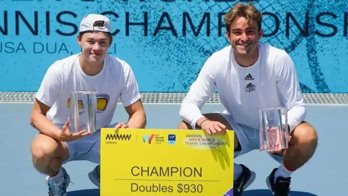 Kekalahan Rafalentino Ali Da Costa dan Ethan David Zapp di Final Turnamen Tenis Internasional