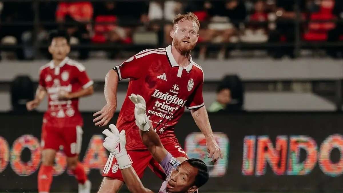 Kinerja Jort Van der Sande dalam Laga Perdana Bali United