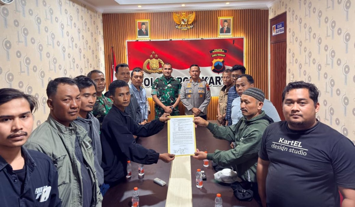 Bentrok Perguruan Silat di Sukoharjo Berakhir Damai