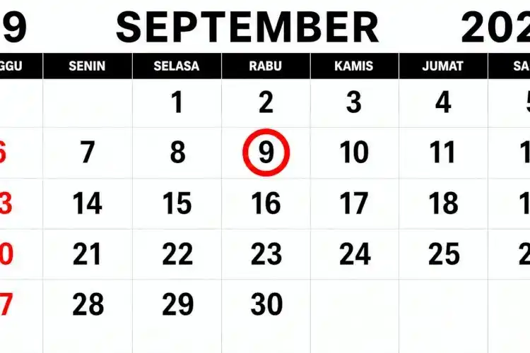 Tanggal Bersejarah: 9 September dan Peringatannya