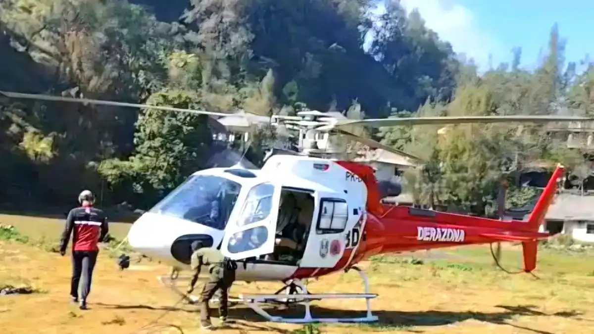 Upaya BPBD Jatim Atasi Kebakaran Hutan di Bromo