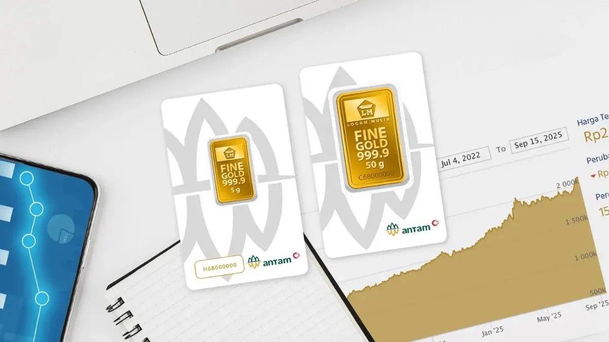 Pergerakan Harga Emas Antam Hari Ini: Turun Menjadi Rp2.627.000 per Gram Pergerakan Harga Emas Antam Hari Ini: Turun Menjadi Rp2.627.000 per Gram